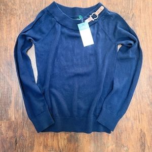 NWT Ralph Lauren Women's Navy Blue sweater size Small